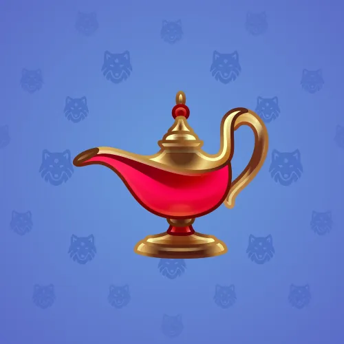 Genie Lamp #4878