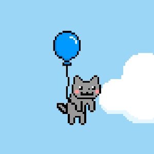 Blue Nyan Balloon #5