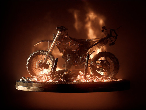 Burning Bike #4384