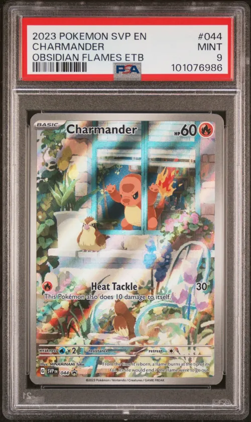 2023 #044 CHARMANDER PSA 9 POKEM