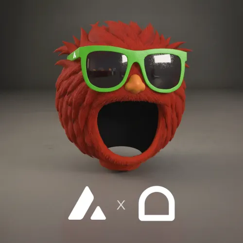 Youmio x Avalanche Wolfie Mascot Head #2201