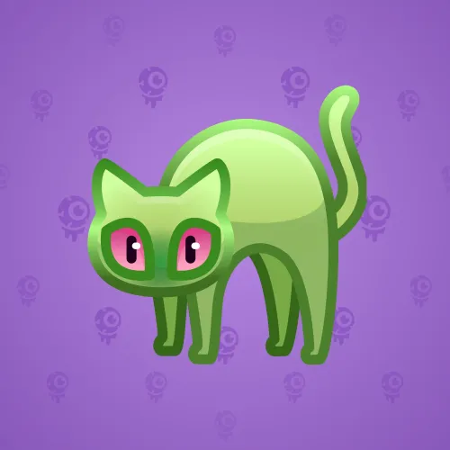 Scared Cat #14097