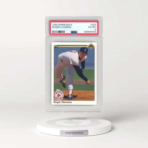 1990 Upper Deck #323 Roger Clemens (PSA 6 EX-MT)