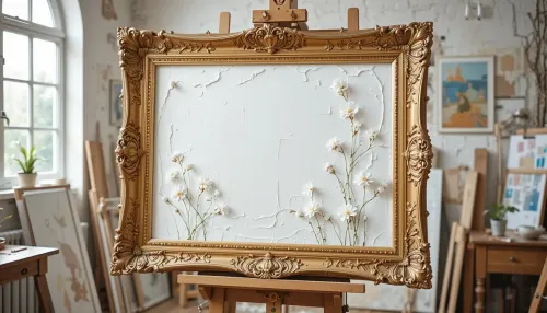 Framed Flora: Oil and Bloom #20
