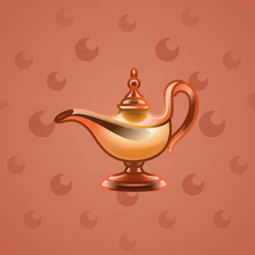 Genie Lamp #1442