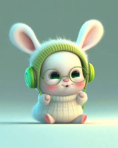 V Bunny #0001