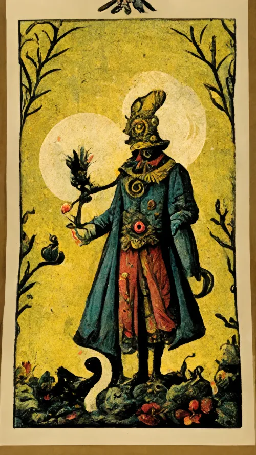 00 - Il Matto - The Fool Card #58