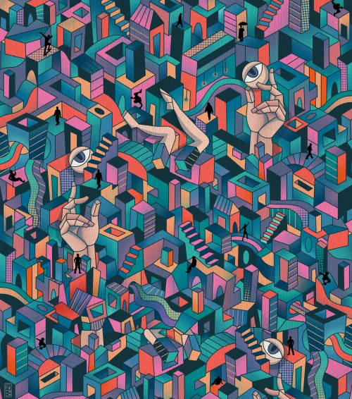 Surreal Metropolis #2