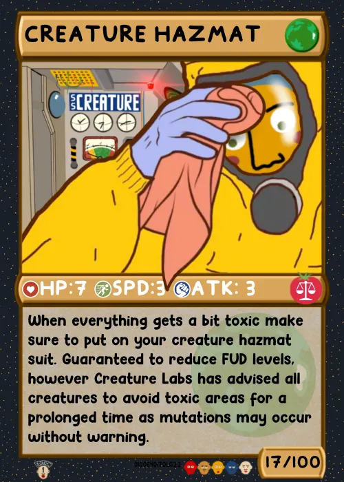 Creature Hazmat #1243