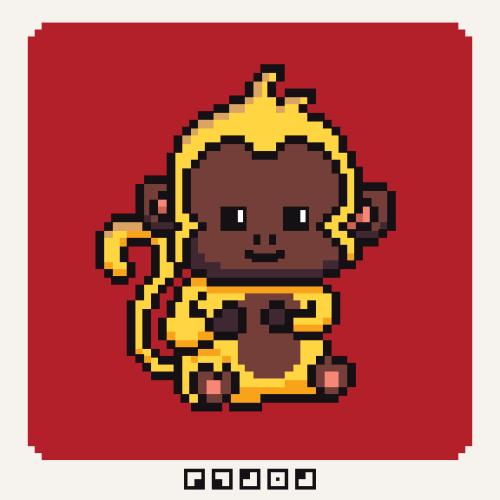 Smol Saramtula Baby Apes #1387