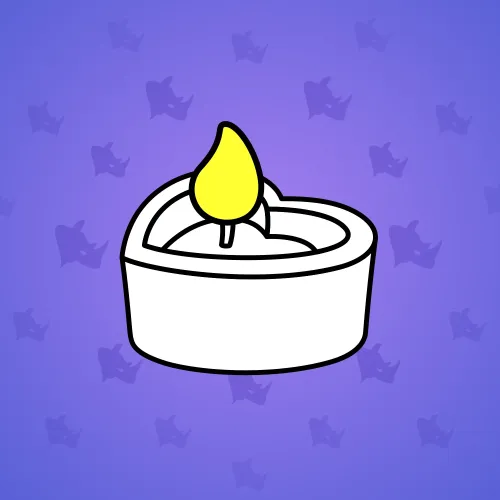 Love Candle #13569