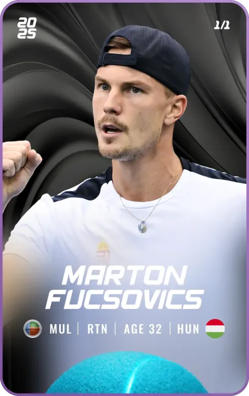 Marton Fucsovics - Platinum - Return #178152