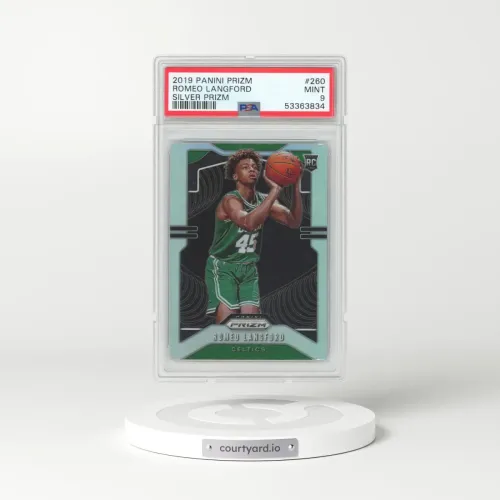 2019 Panini Prizm #260 Romeo Langford - Silver Prizm (PSA 9 MINT)
