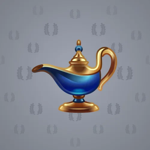 Genie Lamp #2662