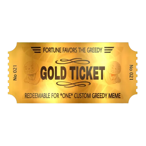 Gold Ticket #21