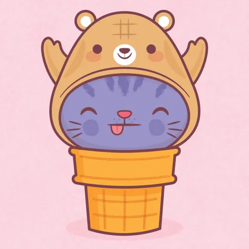Kitty Cone #2571