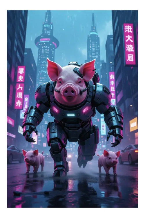CYRPI - CYBER ROBO PIG- FV #1