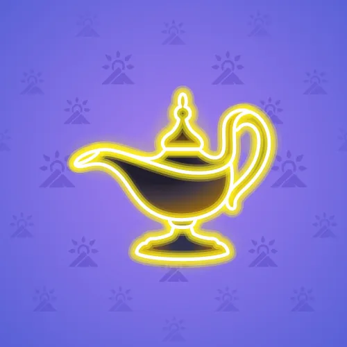 Genie Lamp #3170