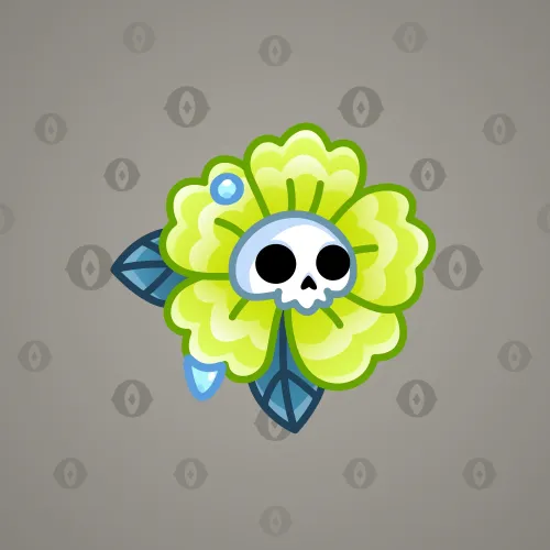 Skull Flower #5671