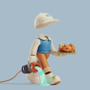 Invisible Friends 3D #3665