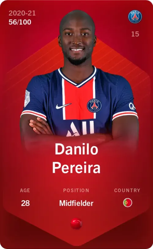 Danilo Pereira 2020-21 • Rare 56/100
