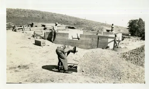 Ring Thunder Kitchen, Rosebud Sioux 1936 #392