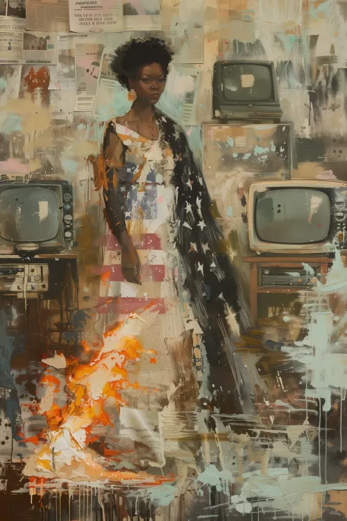 America dey burn #764