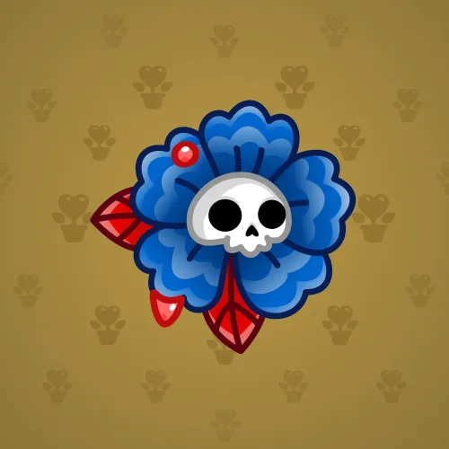 Skull Flower #407