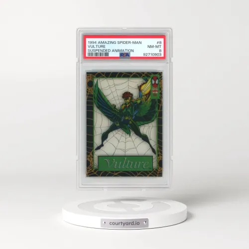 1994 Fleer the Amazing Spider-Man Suspended Animation #8 Vulture (PSA 8 NM-MT)