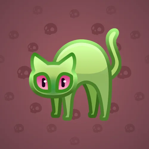 Scared Cat #10137