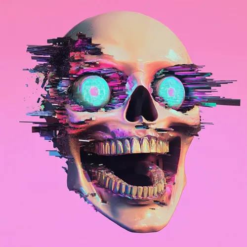 Glitch Skulls #384