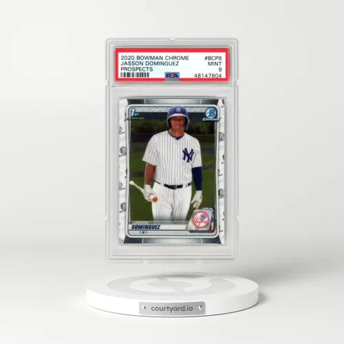 2020 Bowman Chrome Prospects #BCP8 Jasson Dominguez (PSA 9 MINT)