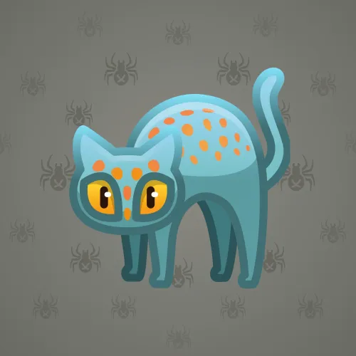 Scared Cat #11142