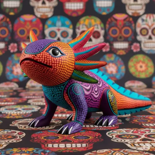 Ajolote Skulls #39