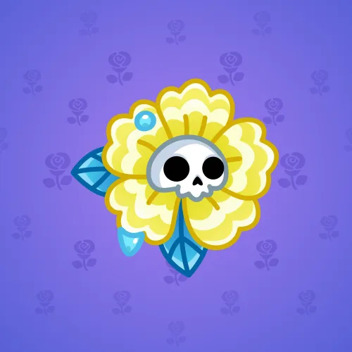 Skull Flower #6173