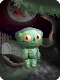 Slimey Mc'Goo Bones by NISHI x Reddit Collectible Avatars