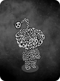 SKULLETON by Gh0stTheCreator x Reddit Collectible Avatars