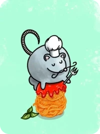 Rat on Spaget by RangusHatch x Reddit Collectible Avatars