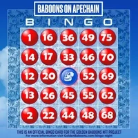 Baboons on Apechain BINGO