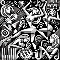 cubism girls dance and music