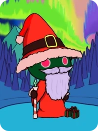Xmas Wizard by GlowingAlien x Reddit Collectible Avatars