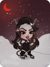Miss Krampus by Lucifeena x Reddit Collectible Avatars