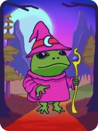 Frog Wizard by digitalbutt3r x Reddit Collectible Avatars