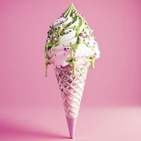 Luxurious ice cream
