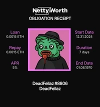 NettyWorth Obligation Receipt