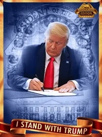 Trump Digital Trading Cards MugShot Edition