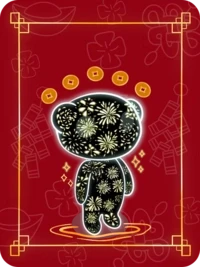 Lunar Fireworks by PippyTheRobot x Reddit Collectible Avatars