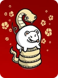 Rat on Snek by RangusHatch x Reddit Collectible Avatars