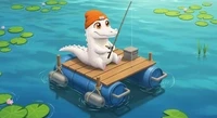 gifr gone fishing