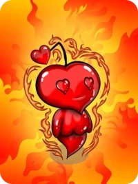 Hearts on Fire by joeviani x Reddit Collectible Avatars
